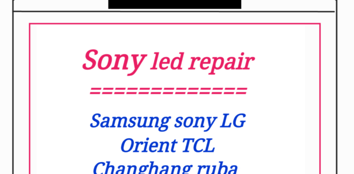 Sony led tv repair center  03214066054